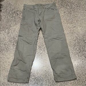 Prana Tan Chinos Straight Leg Casual Pants
